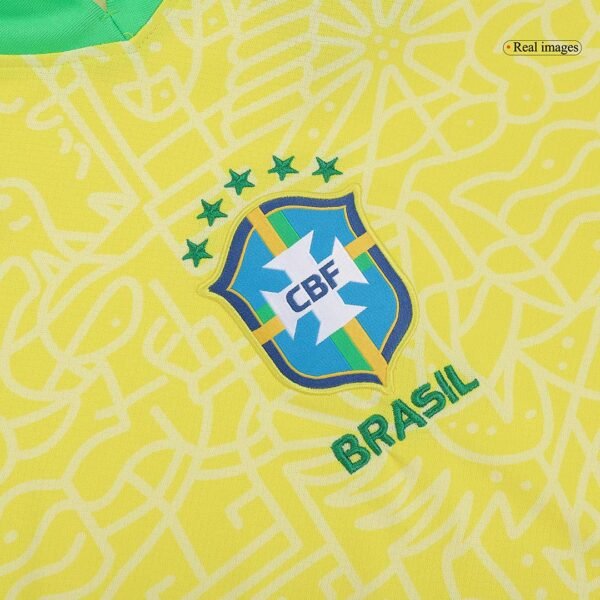 Brazil Home Soccer Jersey Copa America 2024 - Image 7