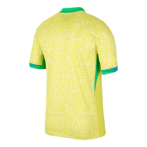 Brazil Home Soccer Jersey Copa America 2024 - Image 2