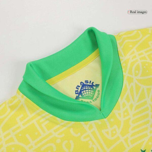 Brazil Home Soccer Jersey Copa America 2024 - Image 6