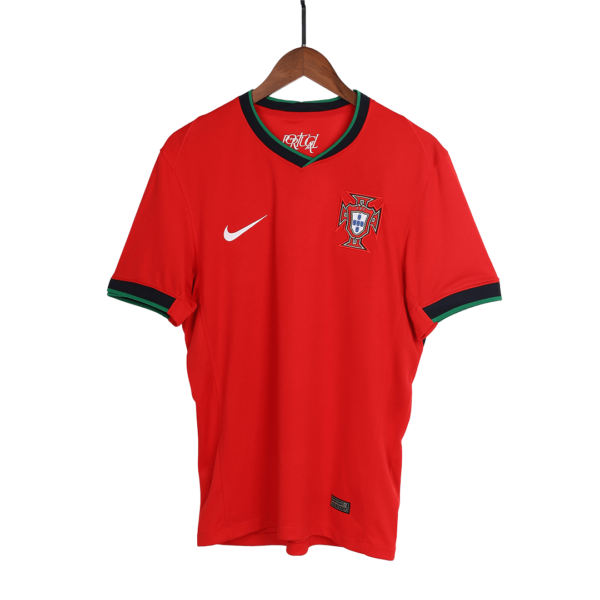 Portugal Home Soccer Jersey Euro 2024 - Image 3