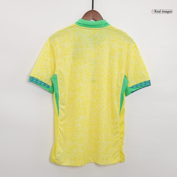 Brazil Home Soccer Jersey Copa America 2024 - Image 5